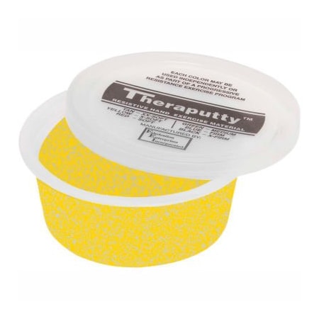 Fabrication Enterprises TheraPutty Sparkle Exercise Putty, Yellow, X-Light, 2 Ounce 315845